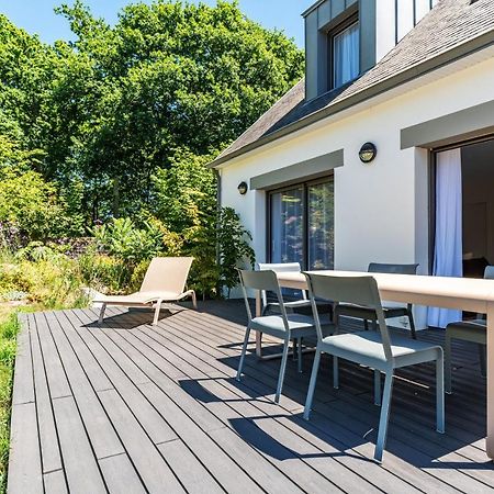 Les Peupliers - Maison De Vacances Avec Jardin Benodet Bagian luar foto