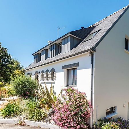 Les Peupliers - Maison De Vacances Avec Jardin Benodet Bagian luar foto